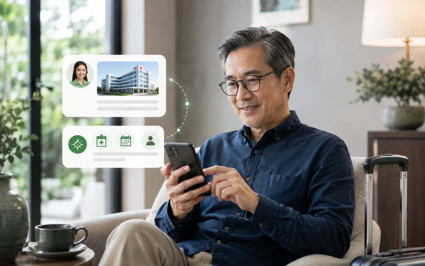 Người Việt xa quê tìm nơi khám chữa bệnh khi về Việt Nam.
